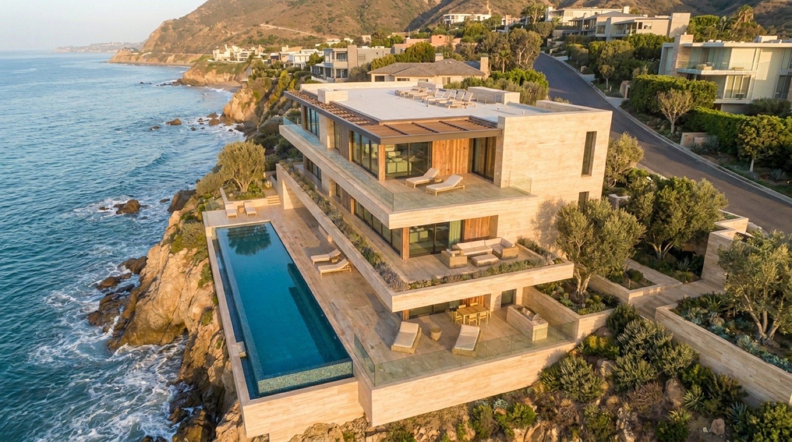 Casa Pacifica — the setting
